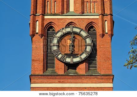 Church Of The Holy Family (fragment). Kaliningrad (until 1946 Koenigsberg), Russia ???