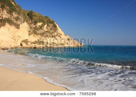 Verano en la playa en Grecia