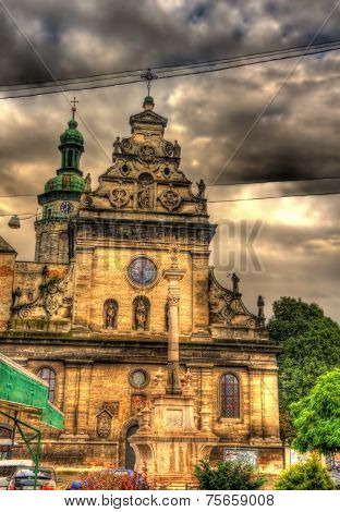 St. Andrew's Church In Lviv, Ukraine