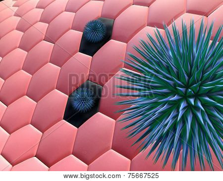 virus attacking cells