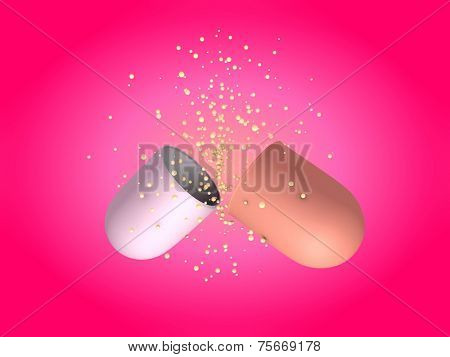 open capsule