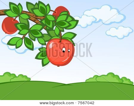 Comic Apple.