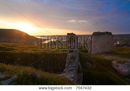 Krim Festung sunset View (Ukraine)