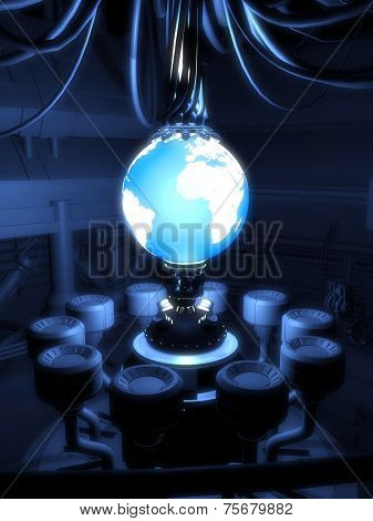 futuristic illustration
