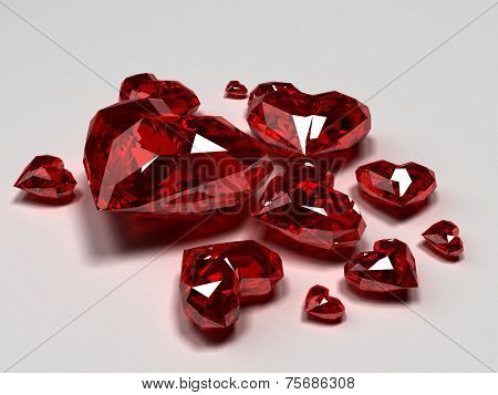 heart brilliants