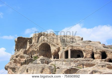 Cave ancient pagan city Uplistsihe