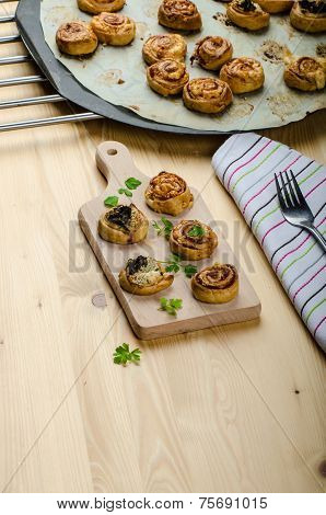 Canapés Puff Pastry