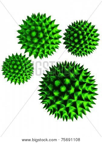 3d pollen