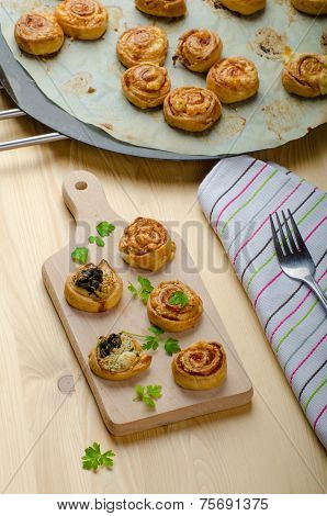 Canapés Puff Pastry