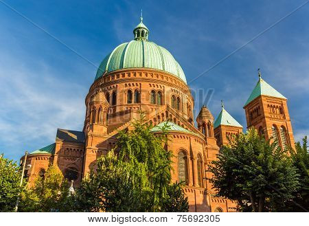 Saint-pierre-le-jeune Church In Strasbourg - Alsace, France
