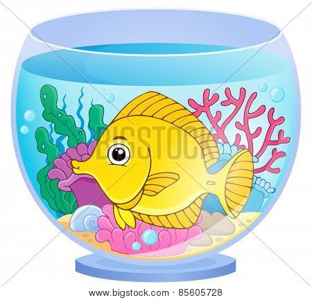 Aquarium theme image 2 - eps10 vector illustration.