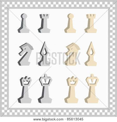 Abstract Chessmen