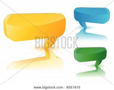 3D boble tale