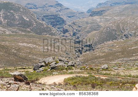 Inhospitable Valleys Of The Arid Swartberg
