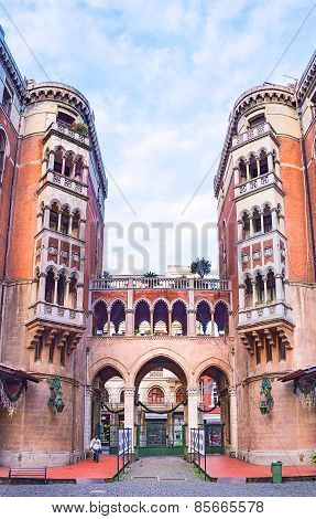 The Gothic Courtyard