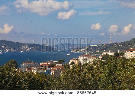 Views of the Bosphorus and Istanbul