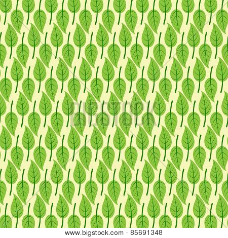 Background With Leaves
