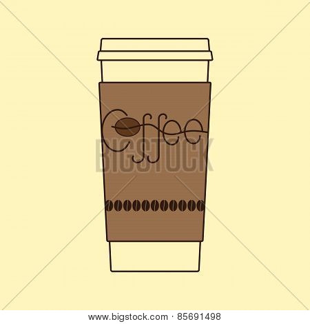 Take Away Coffee Cup