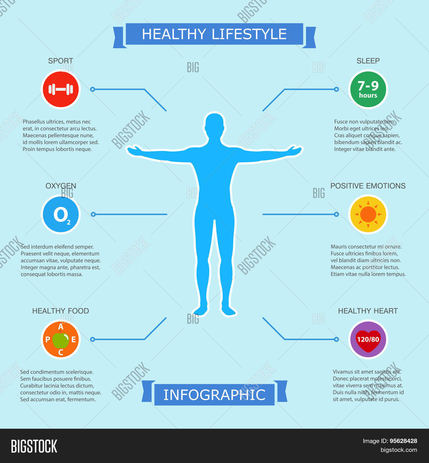 Healthy Lifestyle Vector & Photo (Free Trial) | Bigstock