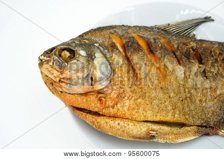 Deep Fried Pomfret