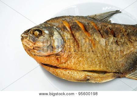 Deep Fried Pomfret