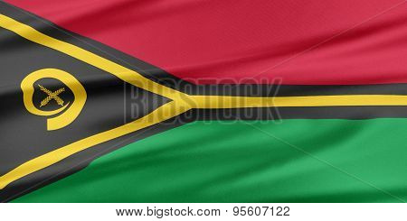 Vanuatu Flag.