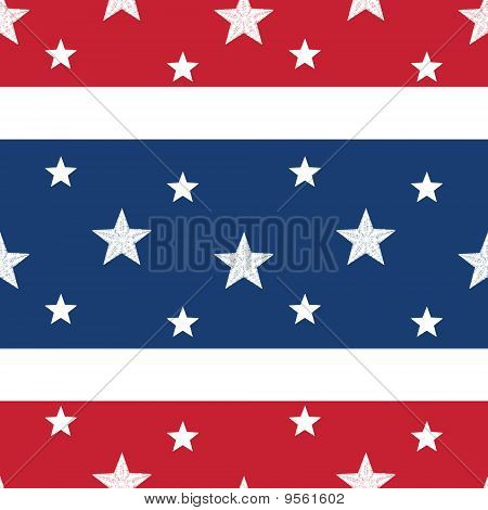 Hvězdy & pruhy bezešvé dlaždice