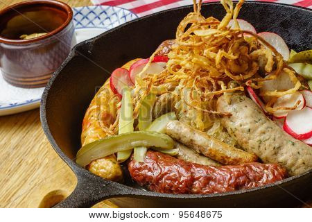 sausages in the bar