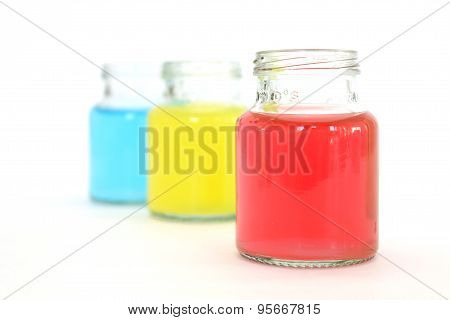 Colors Water In Bottles