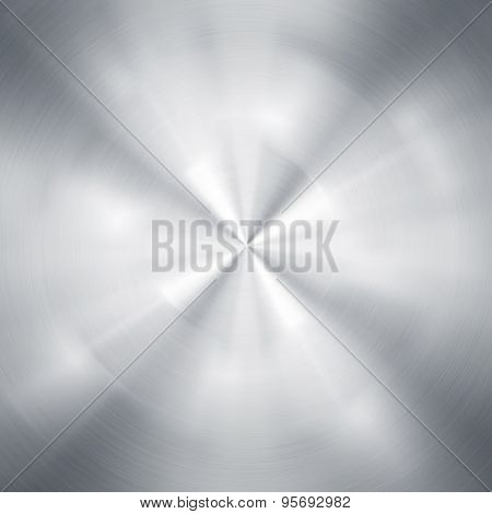 silver metal plate