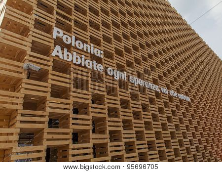 Poland Pavilion At Expo 2015 In Milan, Italy