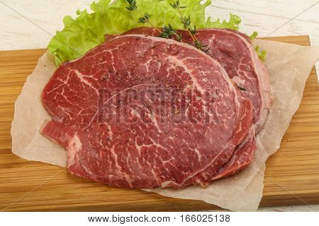Raw Beef Schnitzel