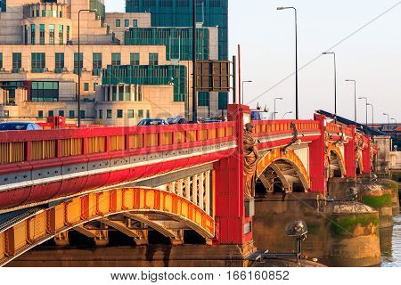 Vauxhall Bridge And Secret Intelligence Service Building