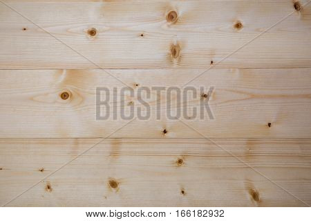 Background of wooden pine planks showing woodgrain texture. Floor from the rabbeted pine board. Wood background texture