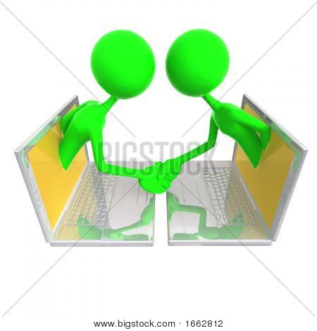 Online Deal Handshake