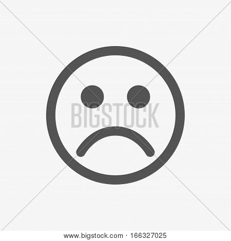 Smile icon stock vector illustration flat design
