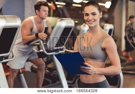 At The Gym