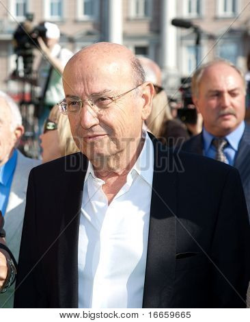 Moskwa - czerwca, 28:Director Theo Angelopoulos. Ceremonia zamknięcia 31 Moscow International Film