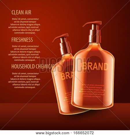 Realistic cosmetic tubes and bottles for yout projects