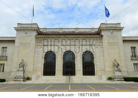 OAS (Organization of American States) Building is the headquarter of OAS in Washington DC, USA.