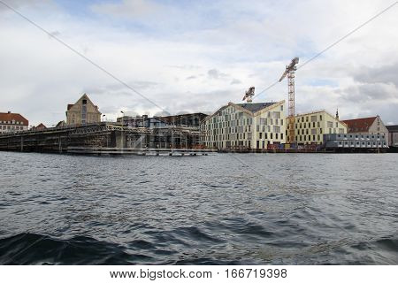 Copenhagen Denmark City Buildings