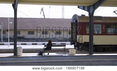 road street train transports trainstation transportation trains railroad business