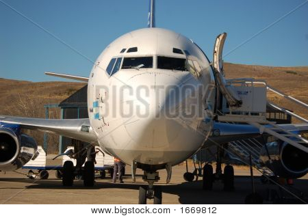 산 마틴 공항, 파 타고 니 아에서 비행기