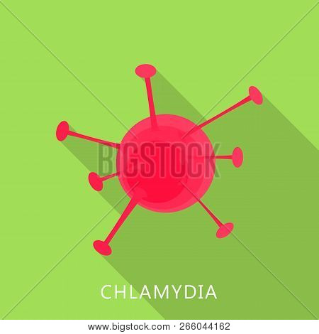 Chlamydia Icon. Flat Illustration Of Chlamydia Icon For Web Design