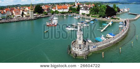 Ostrov přístavu Lindau, Německo