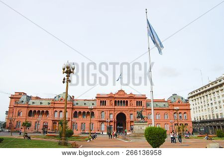 Presidential Pink House (casa Rosada) - Buenos Aires - Argentina