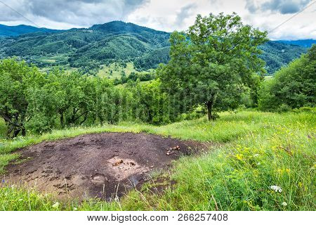 Natural Gas Auto Ignition In Buzau County, Romania