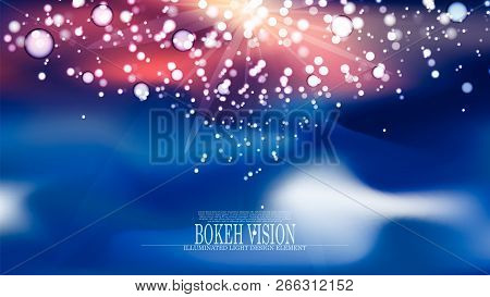 Vector Abstract Bokeh Vision Background Design Ii