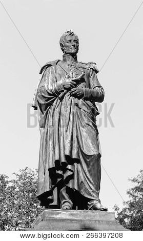 Monument To Prince Mikhail Vorontsov In Odessa, Novorossiysk And Bessarabian Governor-general (1823-