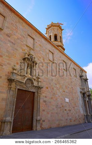 El Salavador church in Burriana of Castellon also Borriana
